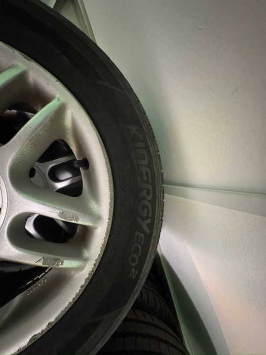 185 60 r14 anvelope vara hankook + jante 4x100 r14