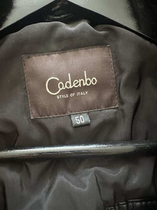 Зимняя куртка экокожа