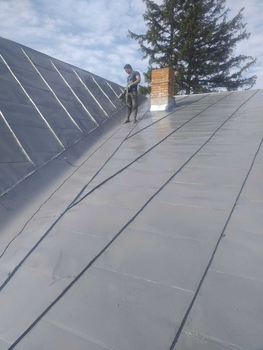 Vopsim orice tip pe tabla pe casa, garduri, porti si alte suprafete