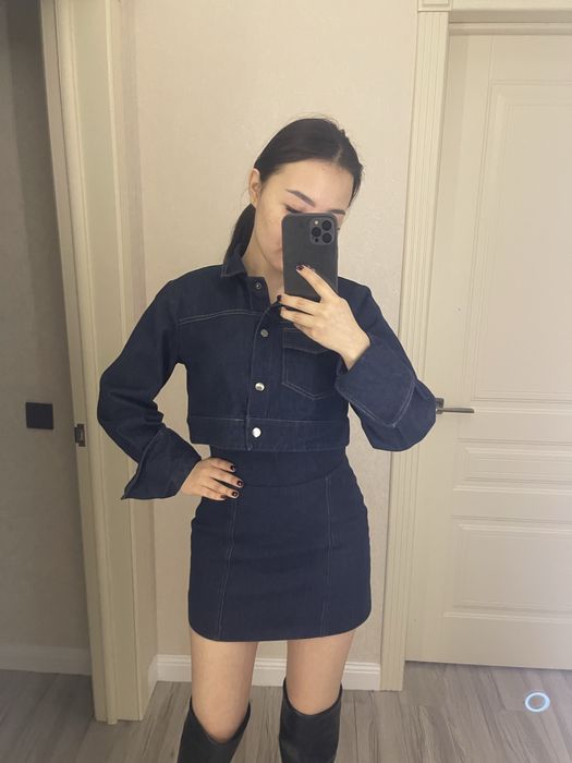 Двойка с юбкой, размера s