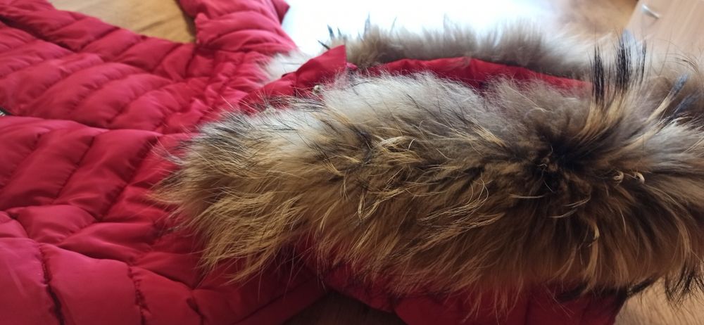 Дамско дълго зимно яке