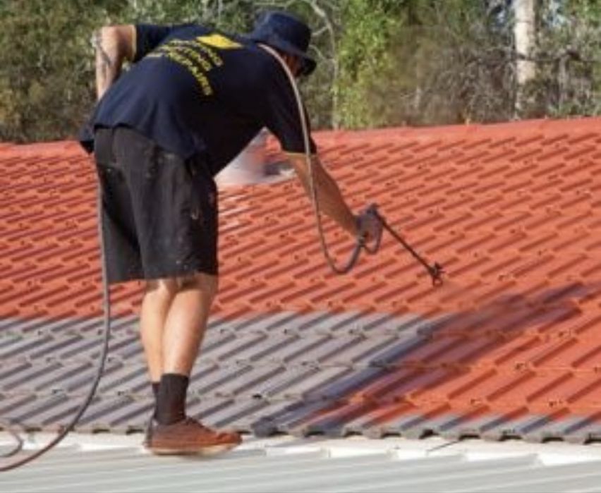 Покраска крыши покраска ангара