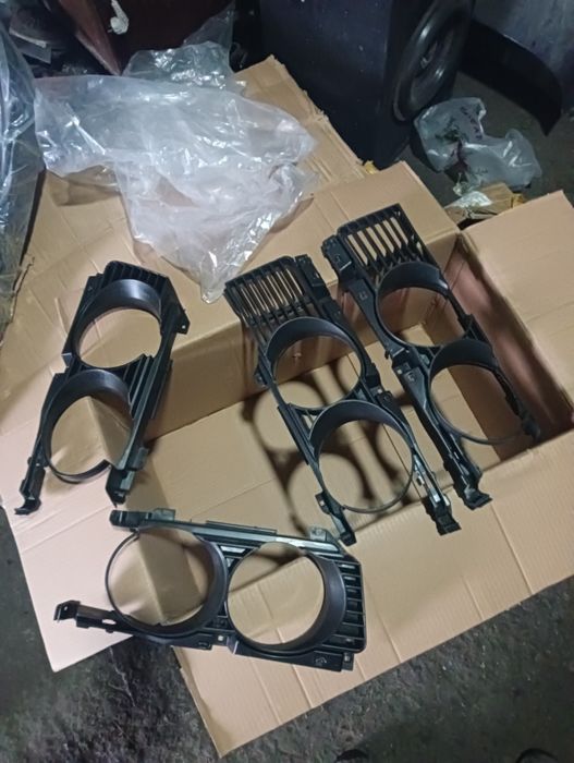 Очки на фары е34