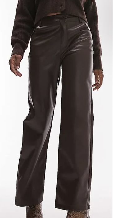 Pantaloni piele sintetica