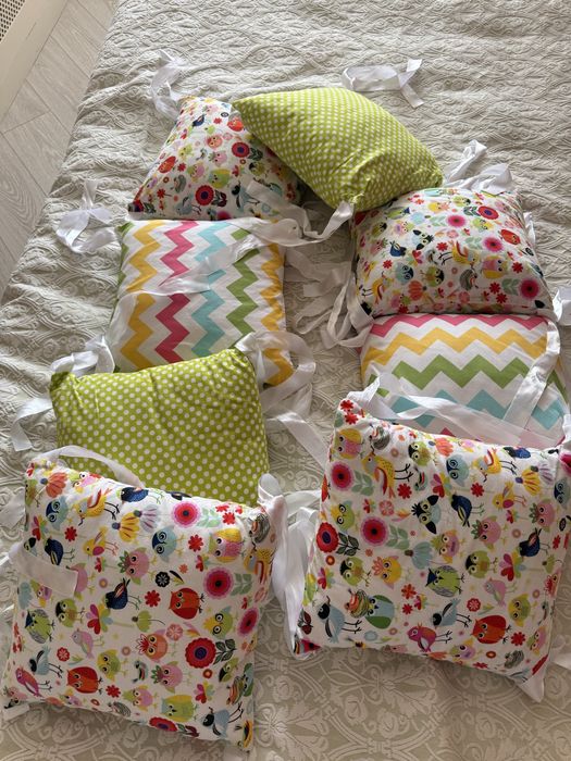 Бортики доя детской кроватки