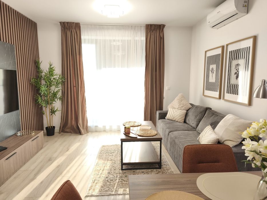 Baneasa l Apartament 2 camere Ready to Move+Parcare- Bucuresti Nord-Sector 1