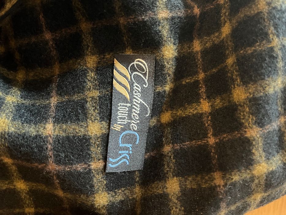 Мъжки шал с кашмир НОВ