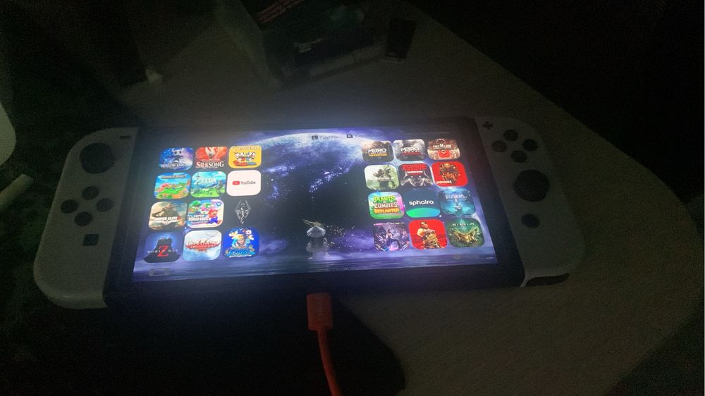 Nintendo switch oled прошитый