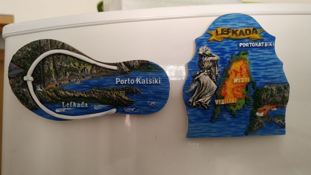 Magneti frigider Grecia, Corfu, Thassos, Kefalonia, Lefkada, Skiatos,