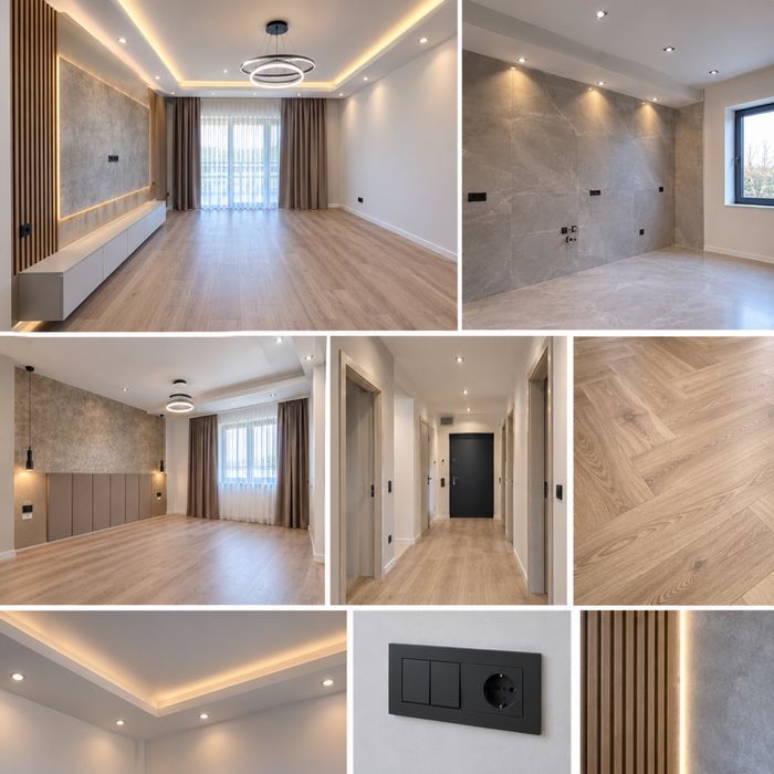 Lucrări în finisaje interioare - rigips, glet, zugravit, parchet