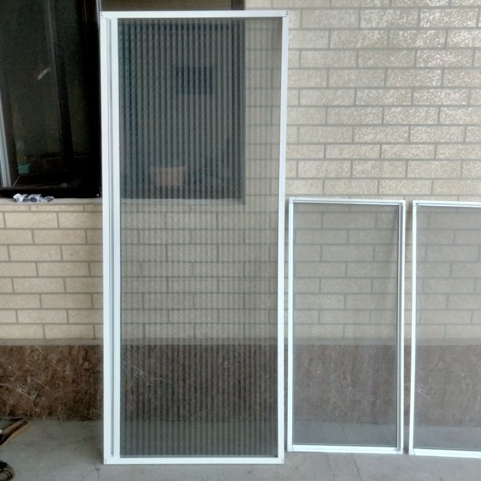 Маскитный сетка. Плиссе сетка. Пластик окна двери