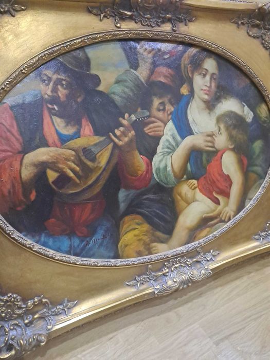 Tablou pictat în stil baroc