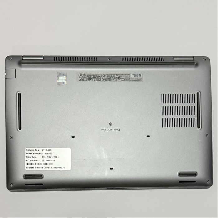 DELL Precision 3560/15,6” Touch/i7-1185G7/32GB RAM/NVIDIA T500/512GB