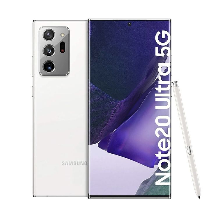 Samsung galaxy note 20 ultra бял чисто нов