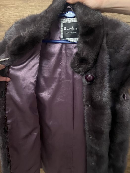 Норковая шуба натуральноя