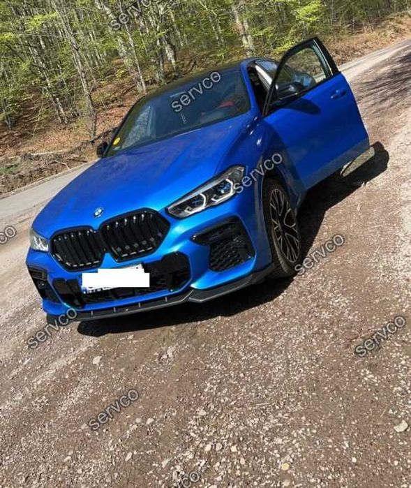 Prelungire bara fata BMW X6 G06 2019-2023 v1 Maxton Design