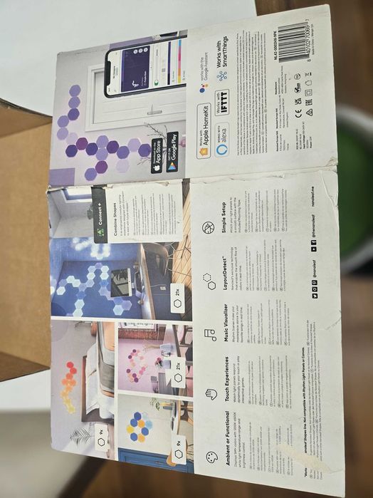 Смарт панели Nanoleaf Shapes Hexagons пакет 9 броя