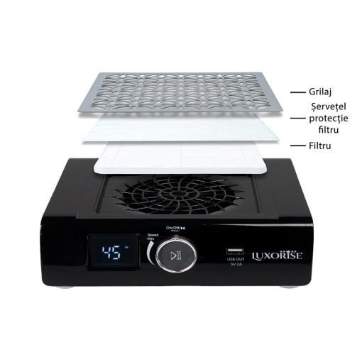 Aspirator Praf Unghii 85W AirMatrix PRO - LUXORISE, WHITE, manichiura