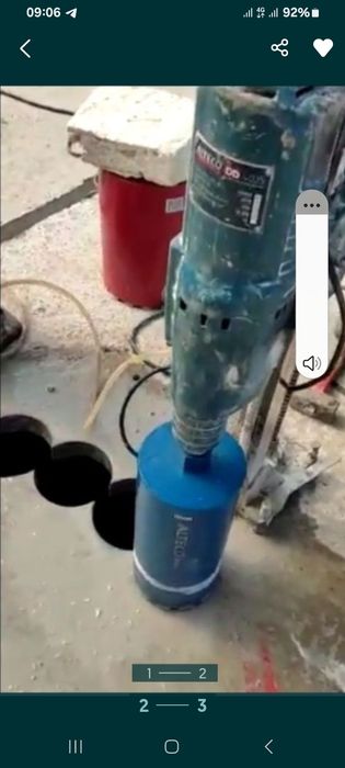 Услуга алмазное бур каронкада акуратний тешиш бетон кесиш хизмати..