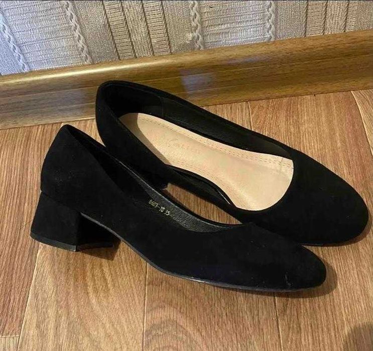 туфли женские черные