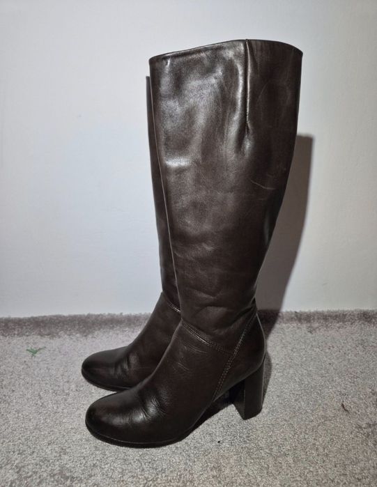 Cizme premium Patrizia T., Înalte, Piele naturală, Italia - 39