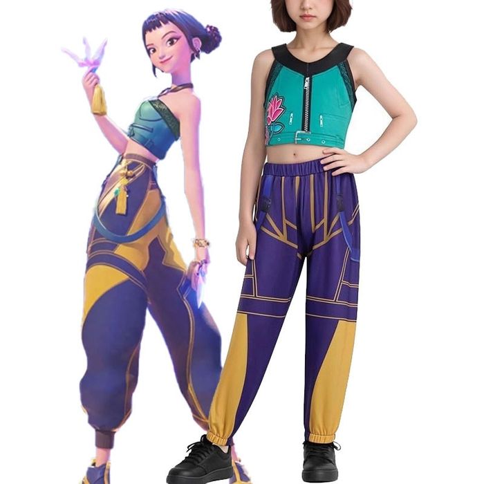 Детски костюм Rumi K-POP Demon hunters, Руми costume Ловци на Демони