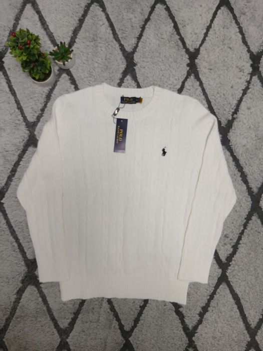 Pulover Polo Ralph Lauren alb