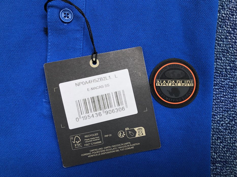 Napapijri Polo Shirt ОРИГИНАЛНИ мъжки поло тениски - M/L/XL