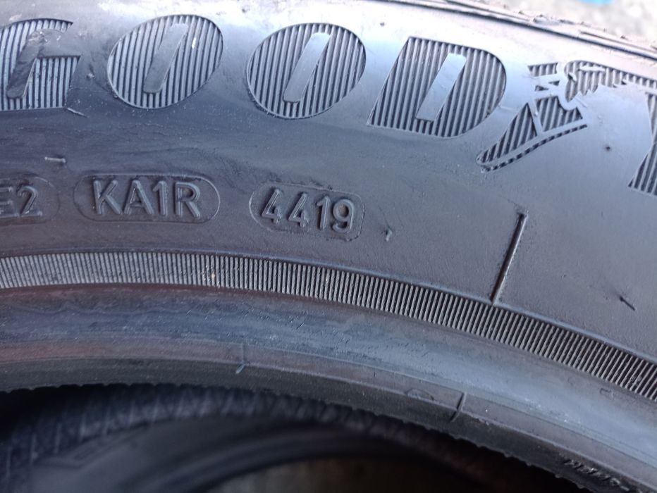 4 anvelope ca noi AllSeasons Goodyear 215/55 R18 dot 4419