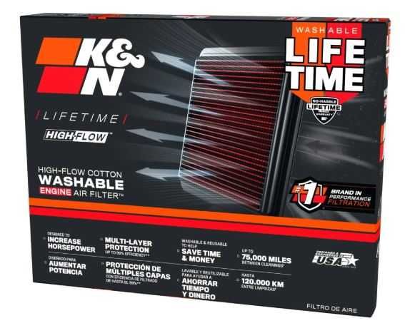 K&N КиН KN панелен спортен филтър KN BMW M3 M4 G80 G81 G82  33-3171