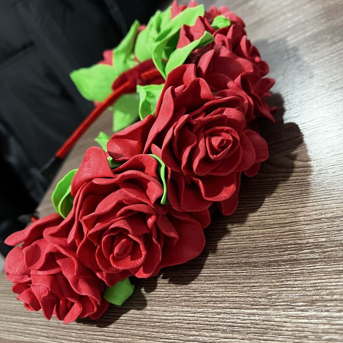 Ободок розы для девочек