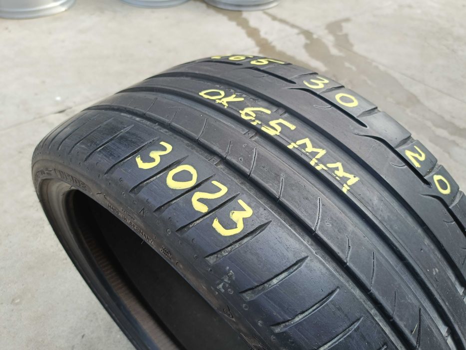 O anvelopa vara 265 30 20 dunlop sport maxx rt 6,5 mm dot 3023
