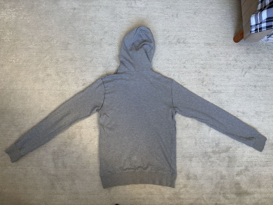 Серое Худи Dolche & Gabbana с принтом