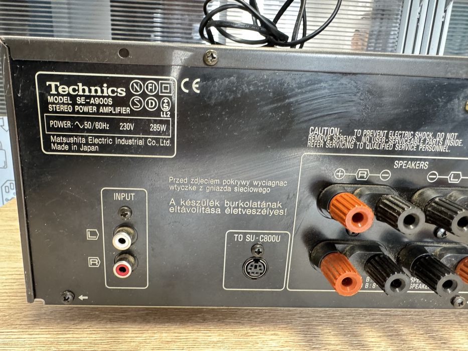 Amplificator Technics Reference SE-A900S