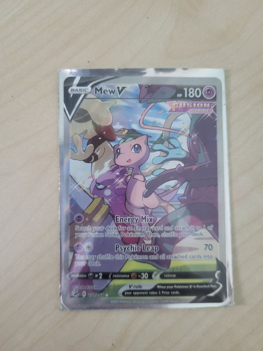 Mew v alternate art fusion strike
