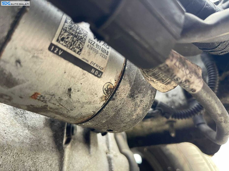 Electromotor cu 13 Caneluri Audi A3 8V 1.6 TDI 2013 - 2020 Cod 02Z911024B 43800-0230 [C4356] [Depozit]