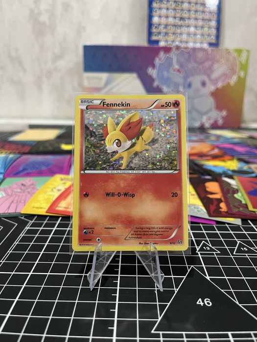 Покемон карта феннекин промо из макдональдс 2016го pokemon cards