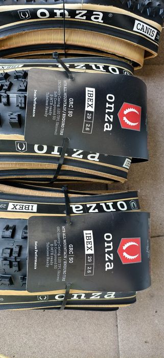 Външни гуми Onza IBEX, PORCUPINE,CANIS,SVELT 29x2.3/2.4/2.60 Kevlar Tubeless Ready