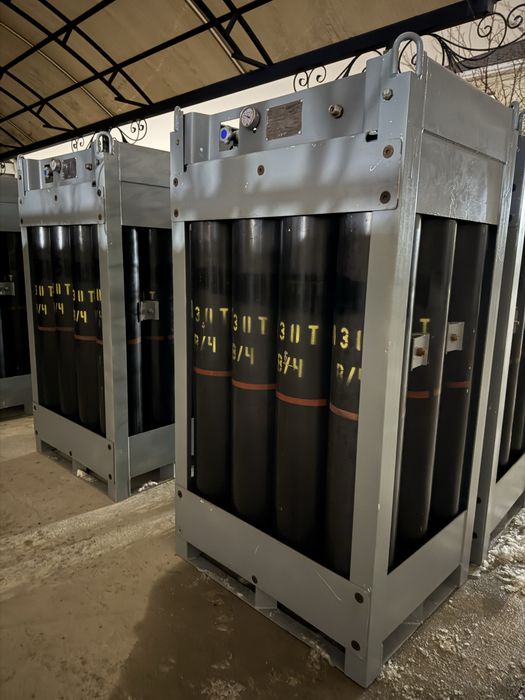 Баллоны, моноблоки кислород аргон азот гелий