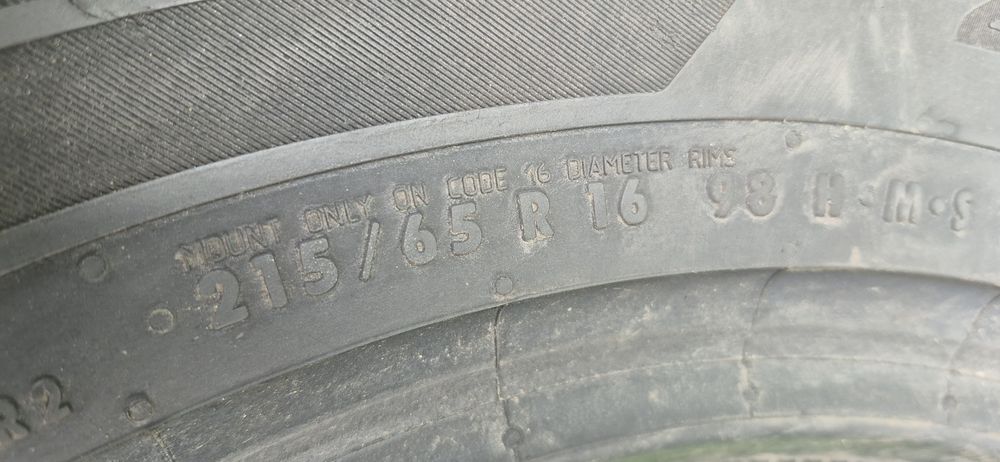 Anvelope 2x215 65 16 continental dot 19..21 mm 5