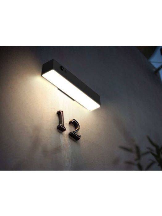 Солнечный настенный светильник, 1000 люмен, 4000K IGT-SWL24-ЧЕРН