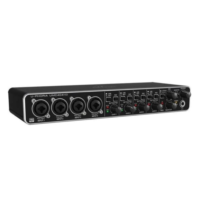 Внешняя звуковая карта Behringer uphoria UMC404hd