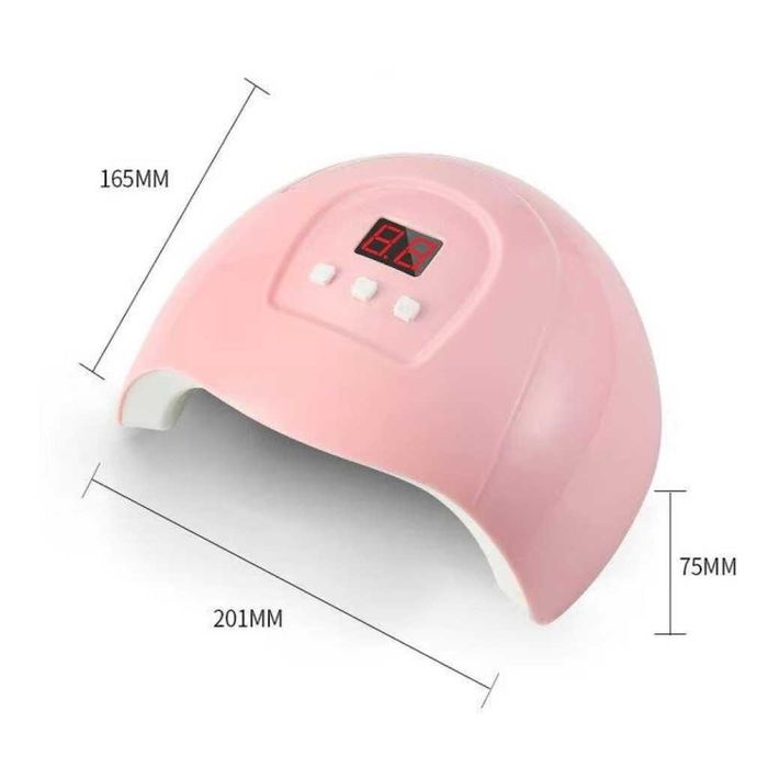 Елегантна и компактна UV LED лампа за нокти SUN5 с висока мощност-48W и 54W