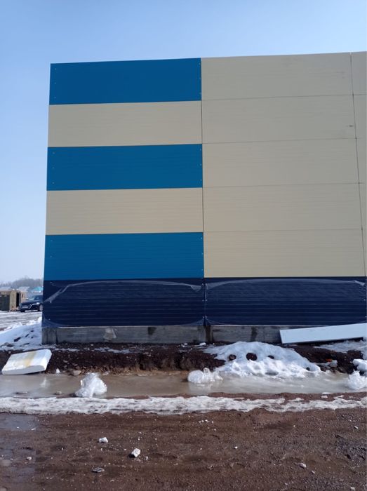 Производство сэндвич панели!