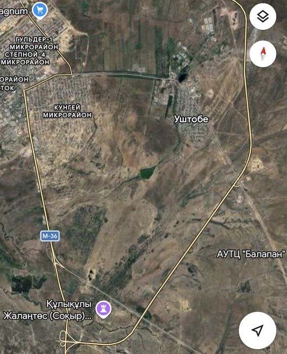 Участок 57,3 гектар
