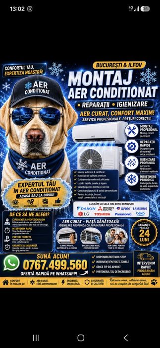 Montaj și Reparații Aer Condiționat – Rapid, Curat,