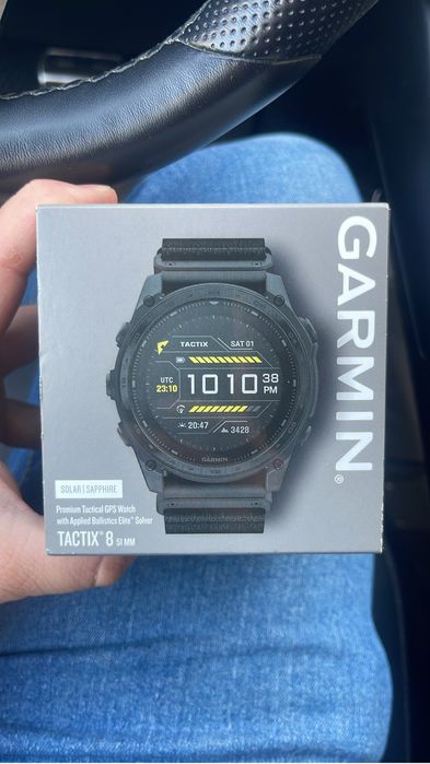 Garmin Tactix 8 51 мм Solar с Applied Ballistics Elite