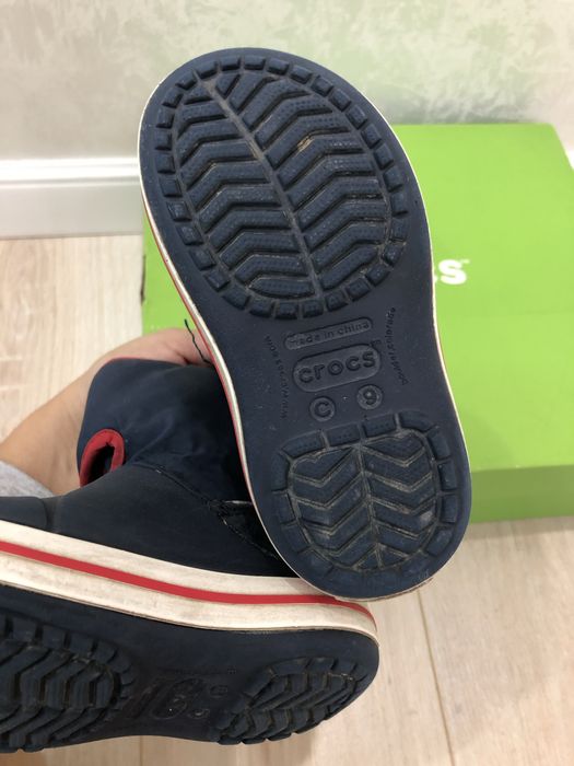 Тёплые Crocs размер 25-26 Оригинал