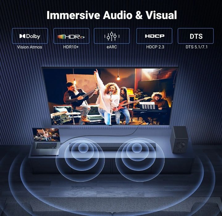 MHL кабель Ugreen 2м.