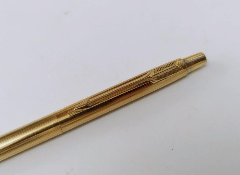 Vechi pix Parker, CAP & BARREL USA, placat cu aur de 12K